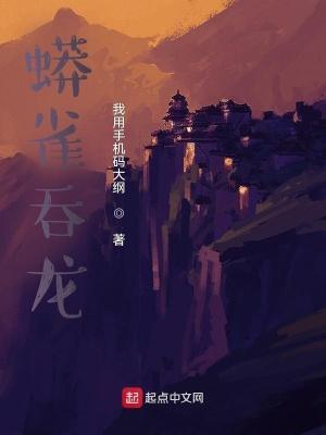 蟒雀吞龙纹身